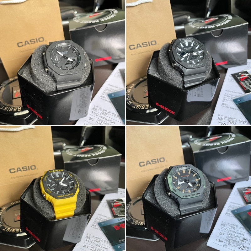 JAM TANGAN G SHOCK GA2100 FULLSET / JAM TANGAN PRIA