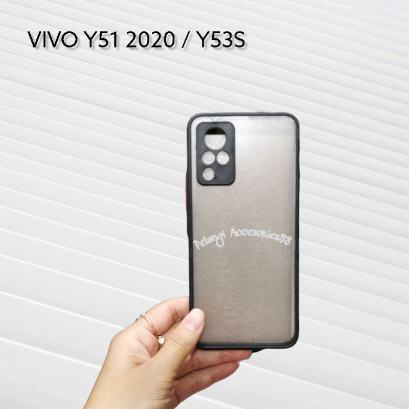 VIVO Y51 2020 / Y53S / Y51A / Y51S / Y31 2021 SOFTCASE CASE DOVE CASE FULL COLOUR