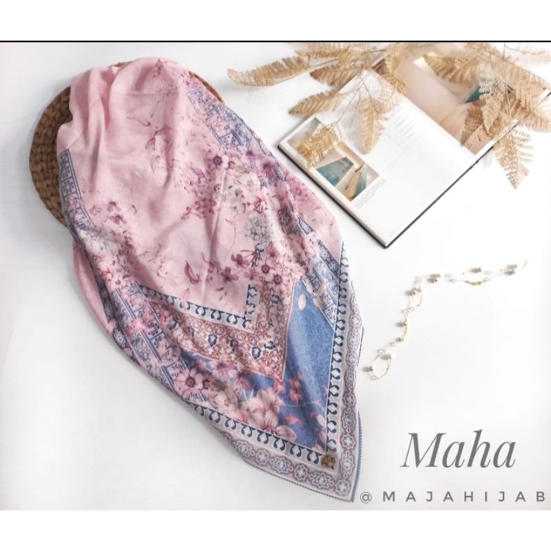 hijab segiempat.syar'i 140cm dan 120cm Majahijab seri Maha