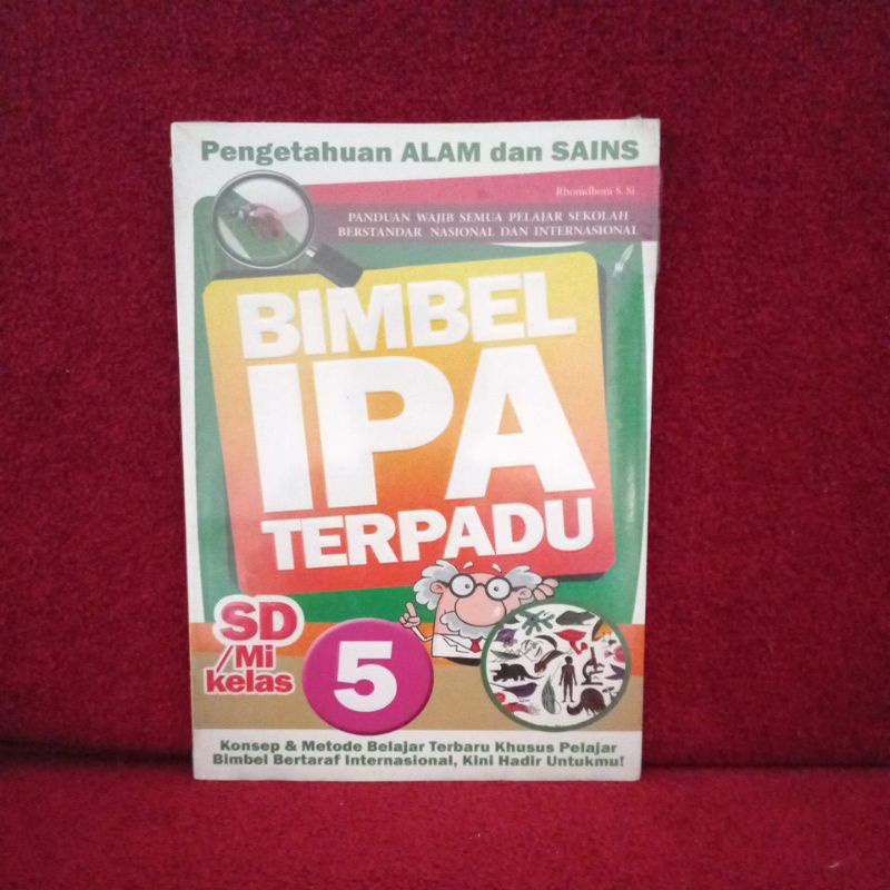 Buku Bimbel - Bimbel IPA Terpadu SD/Mi Kelas 5
