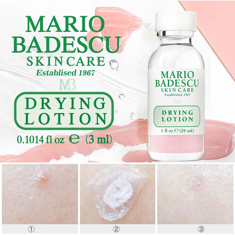 MARIO BADESCU DRYING LOTION Acne Jerawat 29ML ori