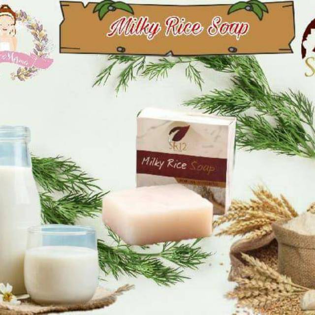 TERLARISS.!! SABUN BERAS SUSU / SABUN PEMUTIH WAJAH