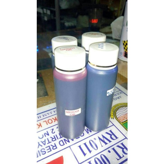 

Ink | 100 Ml || Refill Tinta Stempel Warna/ Instan/ Otomatis