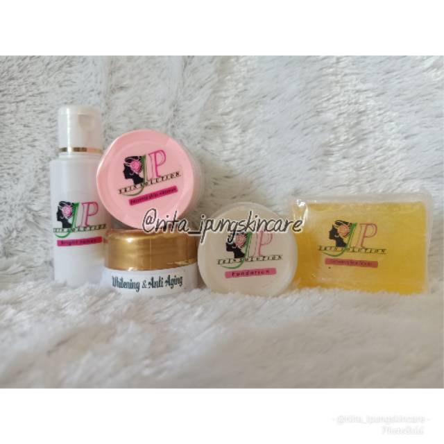 Paket Lengkap Whitening Anti Aging IP Skincare