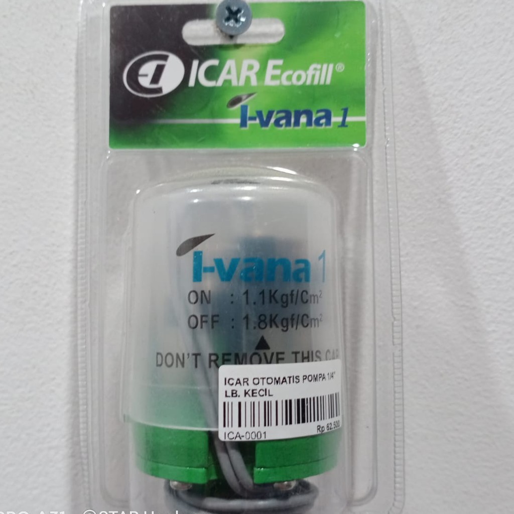 Icar Otomatis Pompa Air 1/4" / Otomatis Pompa Sumur / Lubang Kecil