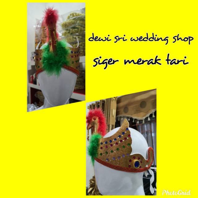 Mahkota merak/tari dadali/mahkota angsa