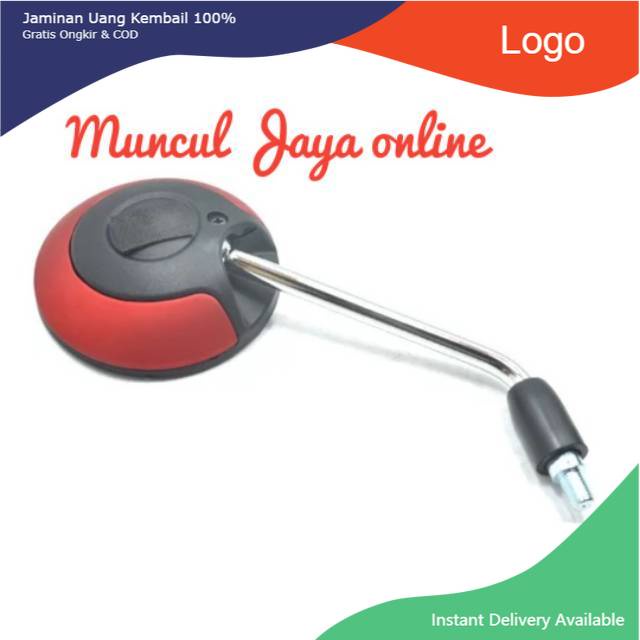 Spion Scoopy eSP Merah Doff  K93 
88211-K93-N00ZF ORIGINAL AHM