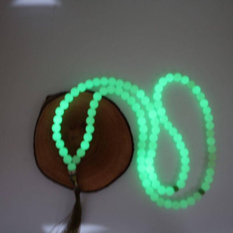 TASBIH BATU POSFOR NATURAL MENYALA DALAM KEGELAPAN