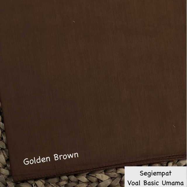 Godiva96 - UMAMA BASIC VOAL HIJAB / JILBAB MEDAN PART 1-U.BV. Golden Brown