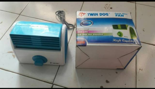 Twindog  , TD 888 , Twin Dog  , Kipas angin mini model , blower listrik 30 Watt