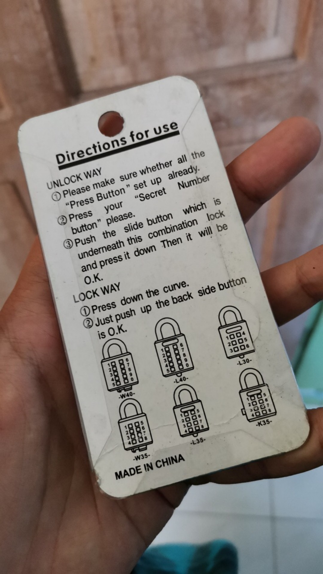 Gembok Pintu Oliq Murah Uk. 30-50 Panjang Pendek Mirip Hpp