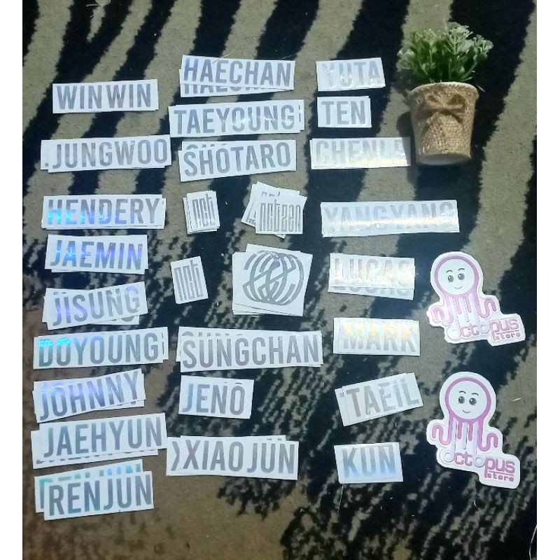 

[READY STOCK] STIKER NCT HOLOGRAM - CUTTING STICKER HOLOGRAM NCT Ver1