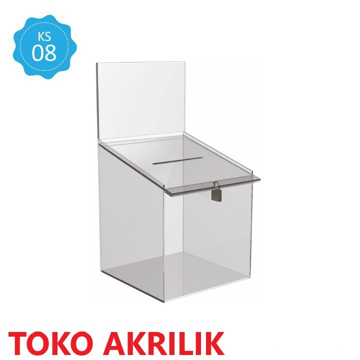 

Acrylic Kotak Saran Akrilik KS08M #BISAGOJEK