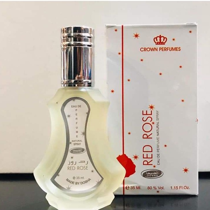 RED ROSE Parfum DOBHA Spray 35ml BPOM &amp; MUI