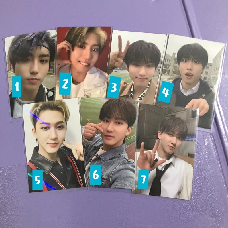 pc photocard han jisung changbin skz stray kids go live ods mempose memcop wd lim