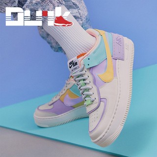  Sepatu  Sneakers Desain Nike Air Force AF1 Warna Macaron 