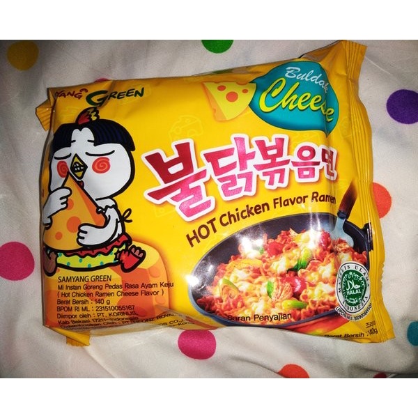 

impor-mie- samyang carbonara/samyang green/samyang spacy - cheese -mie-impor.