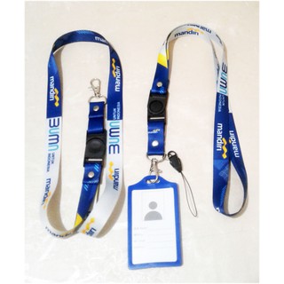 BANK MANDIRI Lanyard ,Strap ID, HP/Flashdisk Printing