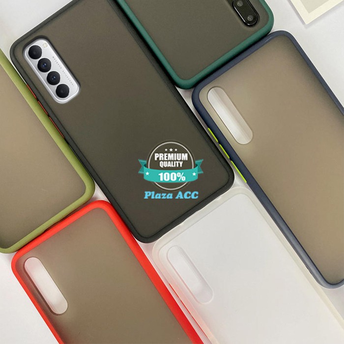 Case Oppo Reno 4 Pro - Casing Oppo Reno 4 Pro Case Transparent Doff
