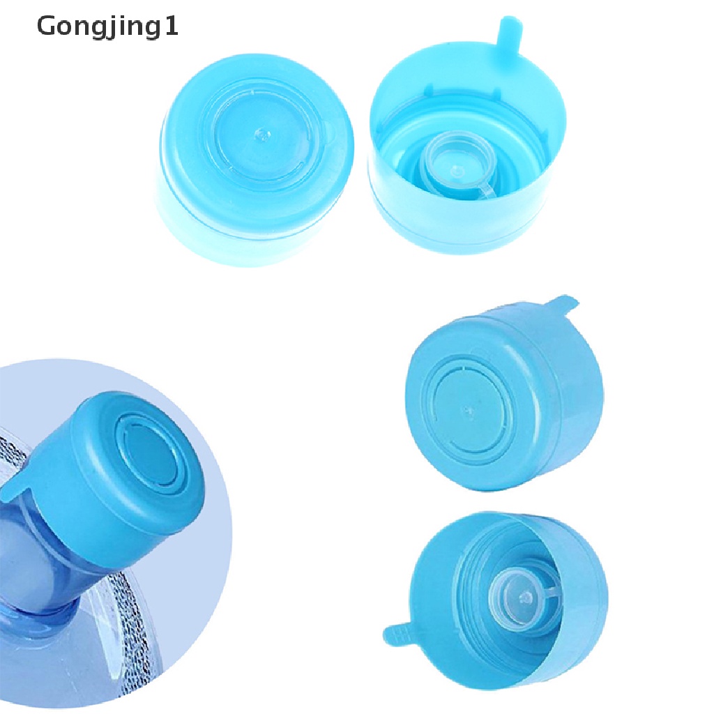 Gongjing 1pc Tutup Botol Snap On 55mm 3-5 Galon Reusable Untuk Galon Air