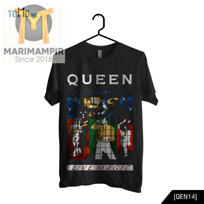 Marimampir Queen - Poster Kaos Band Original Gildan - S