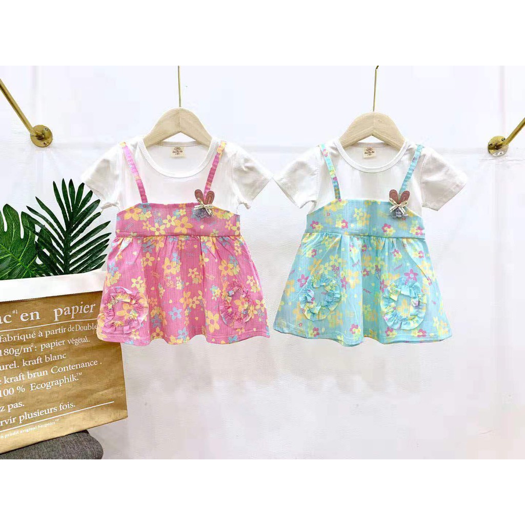  Dress anak import  perempuan setelan dress  anak  gaun 