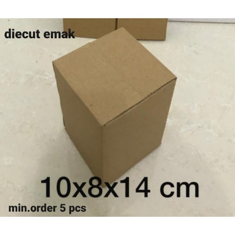 

Kardus / Box / 10x8x14 cm / Karton Packing Polos Baru ST