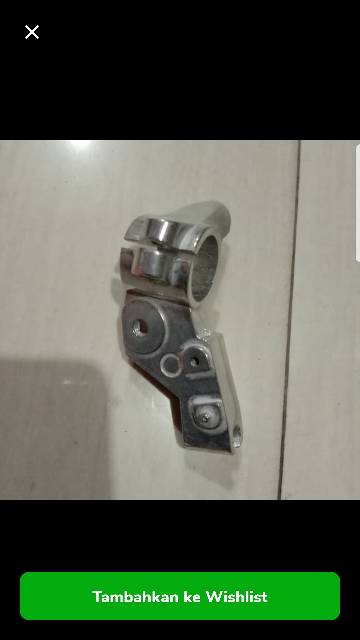 Kleman/rumah dudukan handel rem kiri mio/Mx