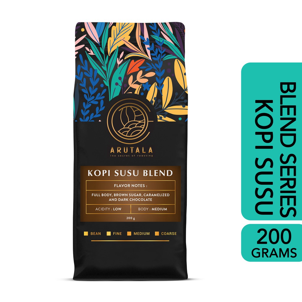 

Blend Coffee for kekinian kopi susu 200 gram ambisi.shop ARUTALA
