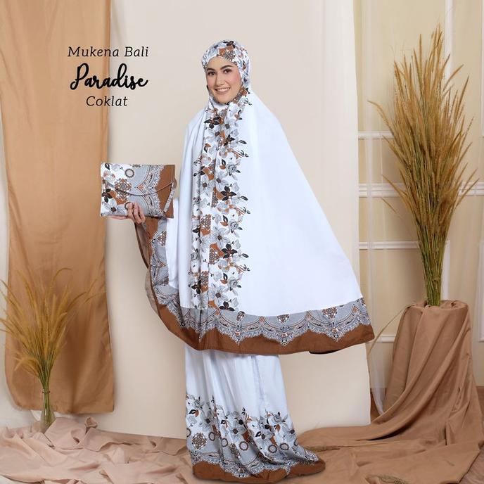 Mukena Dewasa Bali Paradise - Coklat