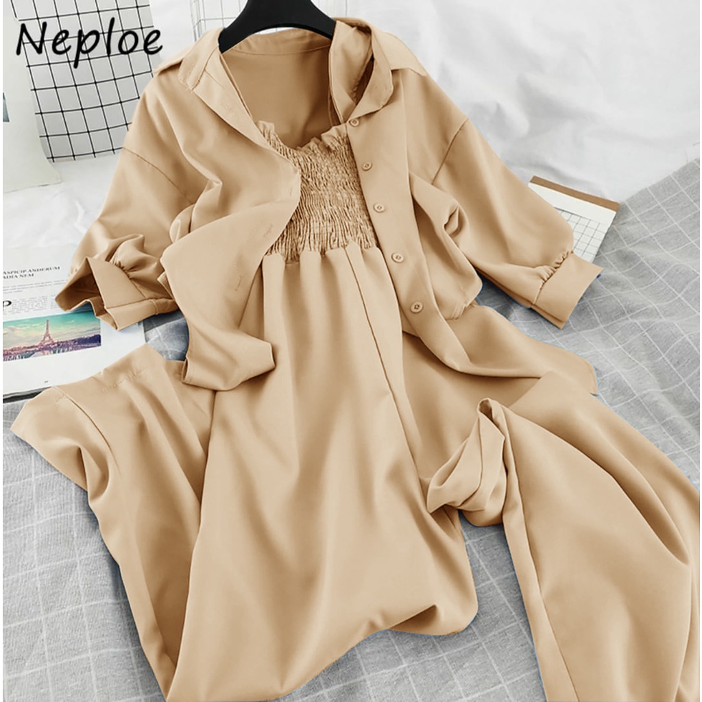 WSE390 - Set 2in1 Sherly Setelan Cardigan + Jumpsuit LD 100 CM PJ 120 CM PREMIUM QUALITY