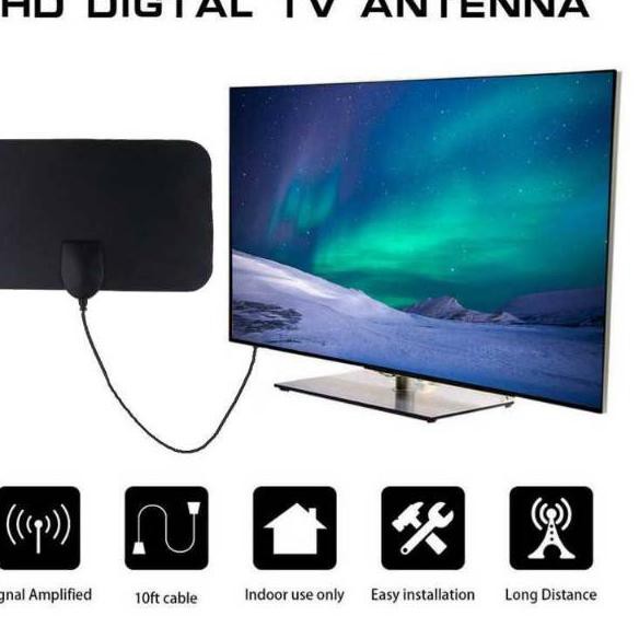 ➷ Antena TV digital indor / Antena TV / ANTENA TV INDOOR TV LED / LCD/ Tabung ♙