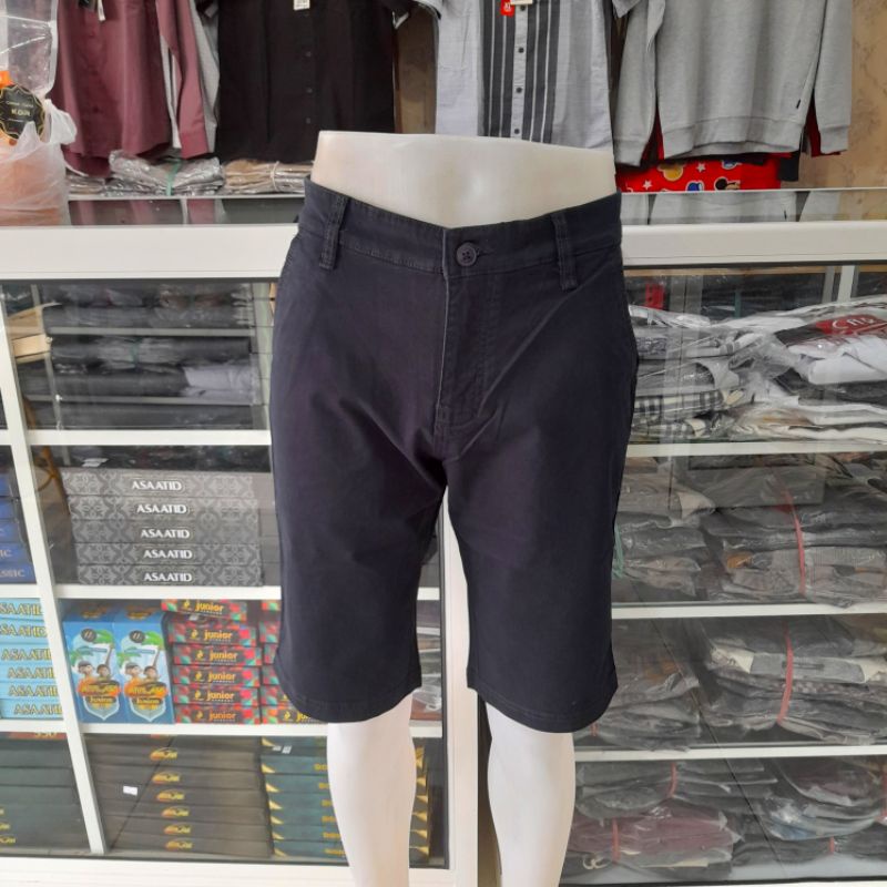 Cardinal Casual Man Bermuda Celana Pendek Navy kecil jumbo