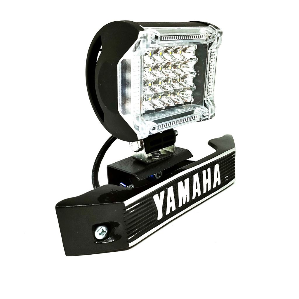 ( PAKET ) LAMPU TEMBAK LED 24 MATA 2MODE + BREKET KUMIS PNP RX-KING