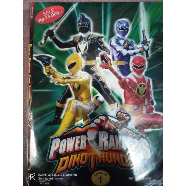 VCD original power rangers dino thunder vol.1