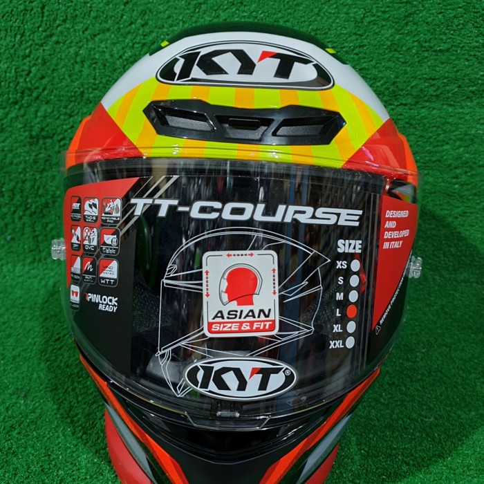 Helm kyt Tt course #jaume masia