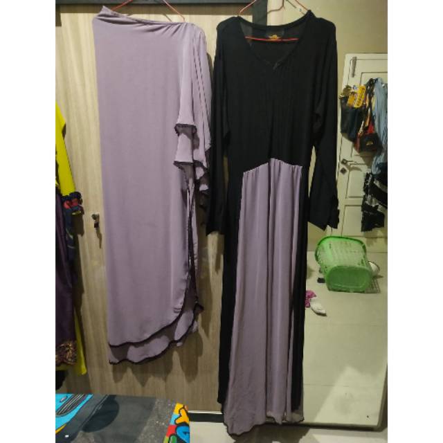 Preloved gamis set syari