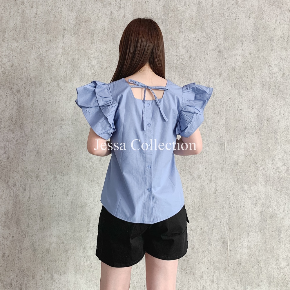 Premium Niore Ruffle Top TH 260 COTTON