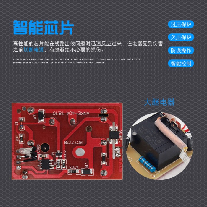 HDP Digital Din Rail Over Under Voltage Protection Self-recoverable 23