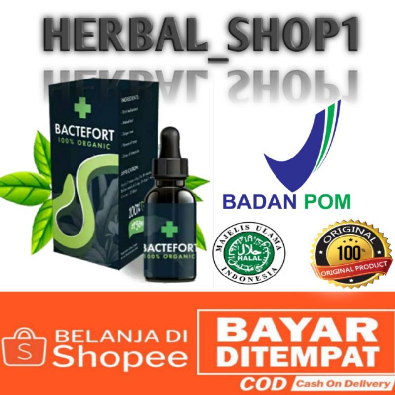 [ cod ] Bactefort Asli Original Obat Anti parasit herbal ampuh BACTEFORT ORIGINAL BELI 2 GRATIS 1