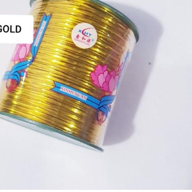 

☂ Pita Kawat Metalik Ikat Souvenir Dll Besar Per roll Isi 450meter ✭