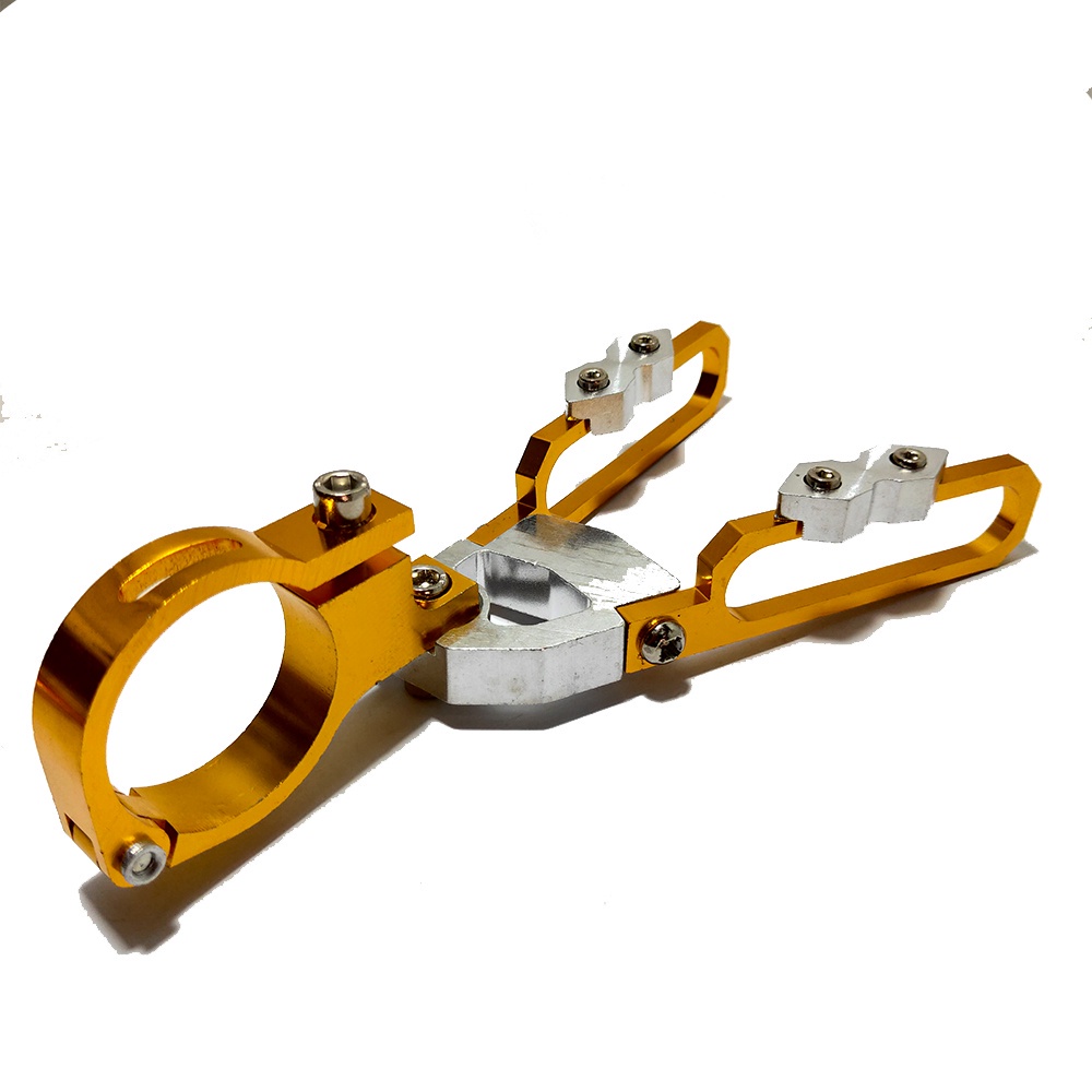 KLEMAN SELANG CLAMP REM DEPAN MODEL V FULL CNC BREKET SLANG DEPAN UNIVERSAL motor