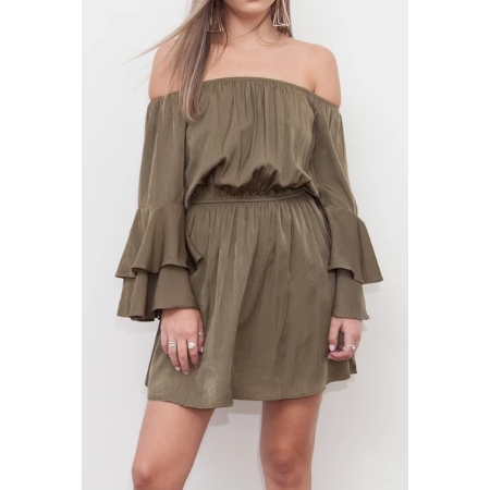 Hello Parry Steph Off Shoulder Dress