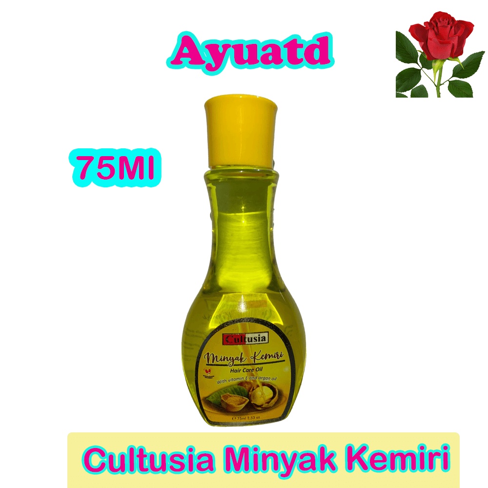 Cultusia Minyak Rambut Kemiri 75 Ml