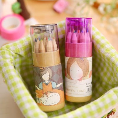 

Pensil Warna Dan Peraut Pensil Warna Set 12 Warna