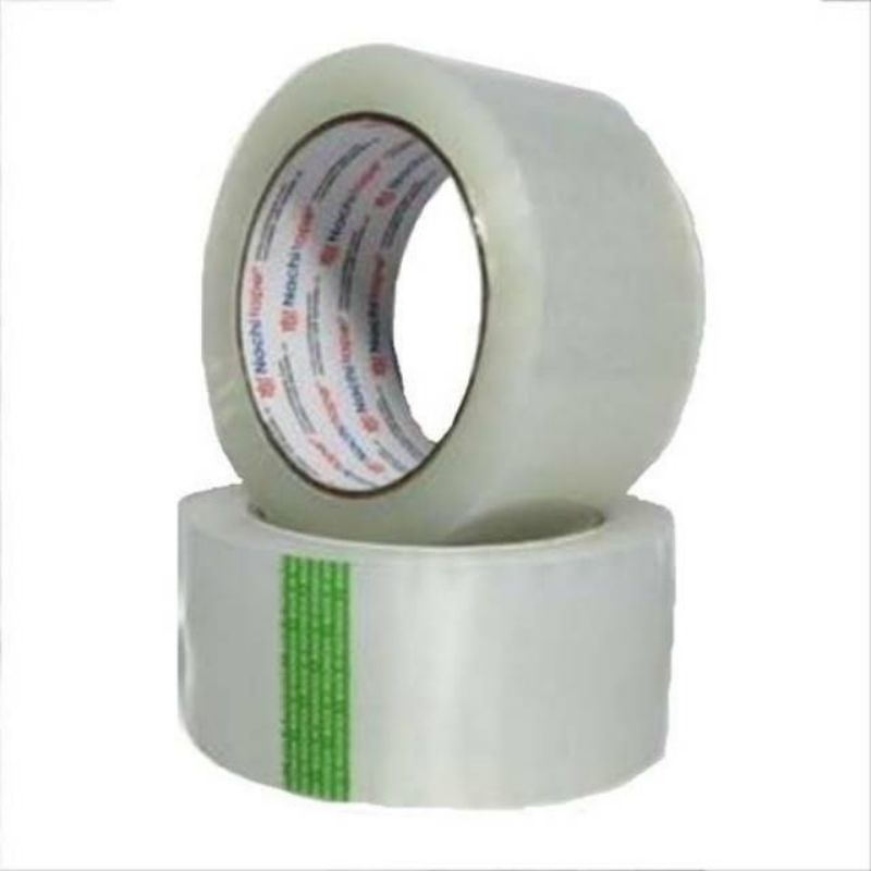 

Lakban Bening Nachi | Isolasi Naci Asli | 45mm x 100yard | Plakban Coklat Goldtape Kualitas Daimaru