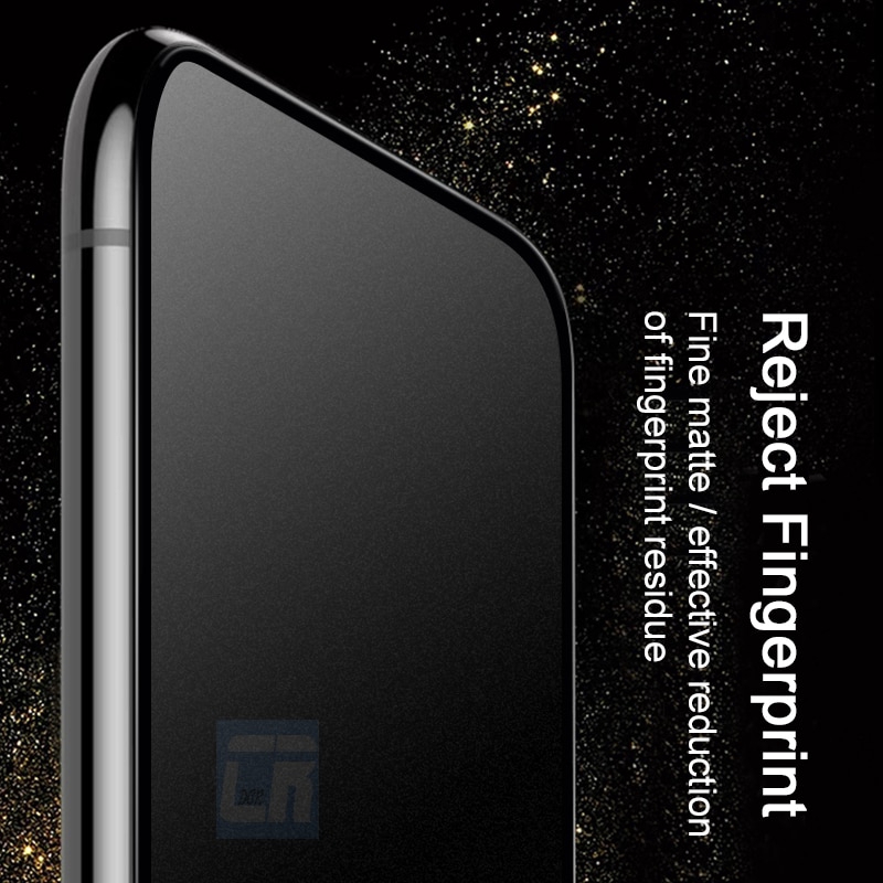 Pelindung Layar Tempered Glass Matte ant-fingerprint untuk Realme 6 Pro