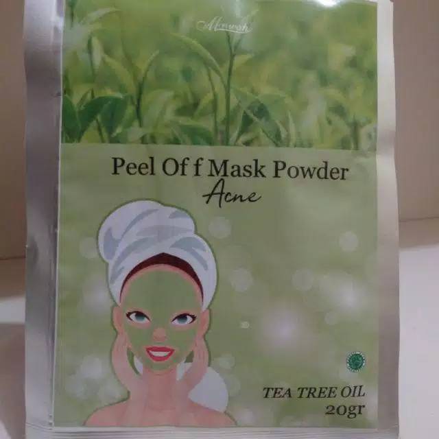 Marwah Peel Off Mask Powder 20gr Masker