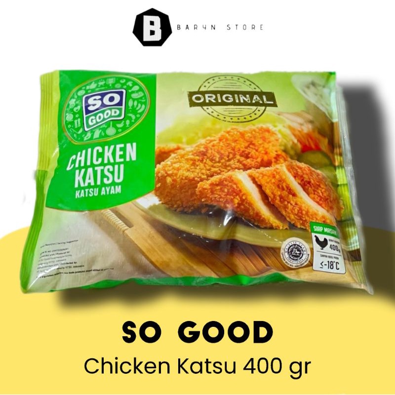 

SO GOOD - Chicken Katsu 400gr / FROZEN FOOD BOGOR