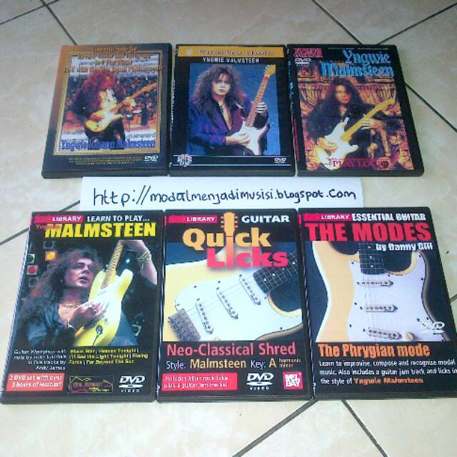DVD LESSON  Yngwie Malmsteen